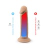 Gode Real Skin Model 2 flesh 15,4 cm - SilexD