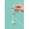 Mini vibro rechargeable Pearlstasy vert - FairyGasm