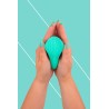 Mini vibro rechargeable SilkenTouch vert - FairyGasm