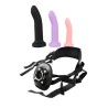 Gode ceinture avec 3 dildos inclus - You2Toys
