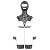 Ensemble de lingerie bondage en dentelle - bad kitty