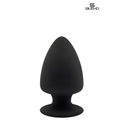Plug anal The Original Model 1 noir 9 cm - SilexD