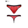 String en wetlook rouge - Regnes