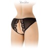 Culotte noire ouverte Ambre - Fashion Secret