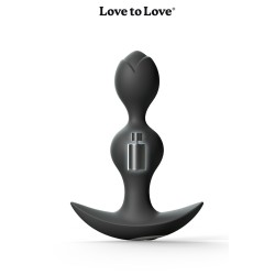 Plug anal vibrant Twinny Bud noir