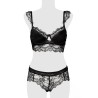 Ensemble culotte et balconnet dentelle - Grey Velvet