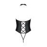 Body ouvert faux cuir Nancy - Passion