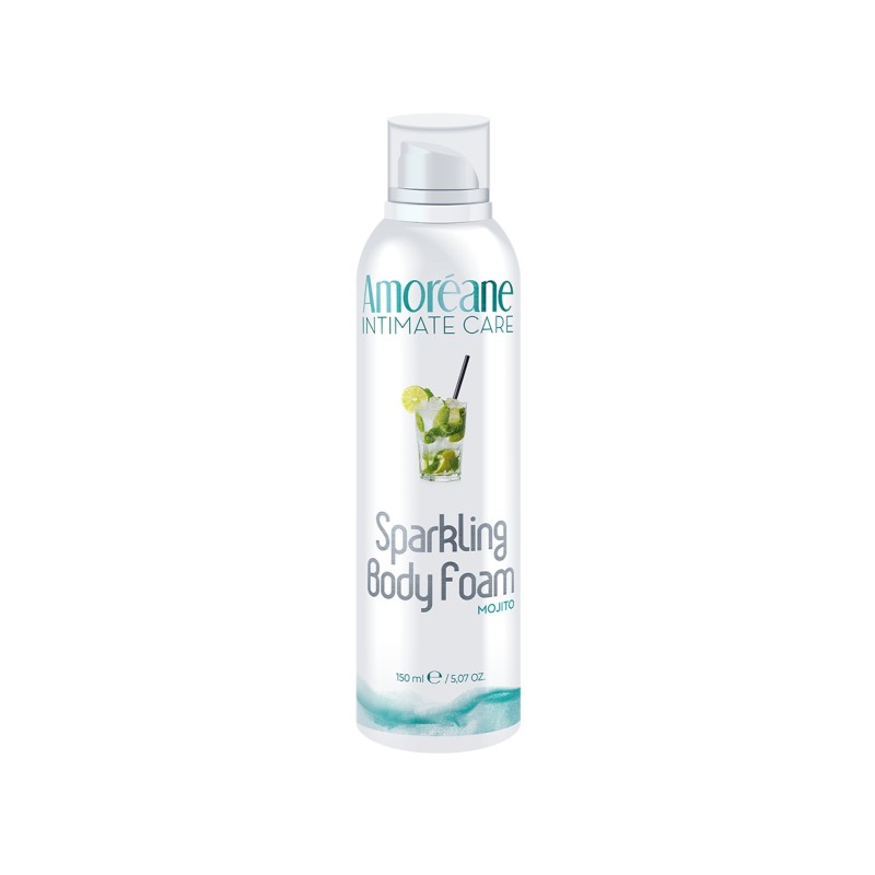 Mousse massage crépitante Mojito Menthe - Amoréane Mousse massage crépitante Mojito Menthe - Amoréane