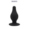 Plug anal The Original Model 2 noir 9,3 cm - SilexD