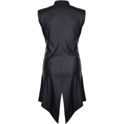 Veste longue sans manche wetlook Marco - Regnes