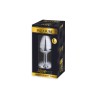 Plug métal bijou rose L - Alive