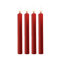 4 bougies SM rouges Large - Ouch!
