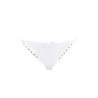String blanc à clous dorés V-9798 - Axami