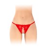 Culotte ouverte Zoé rouge - Fashion Secret