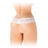 String ouvert Alicia blanc - Fashion Secret