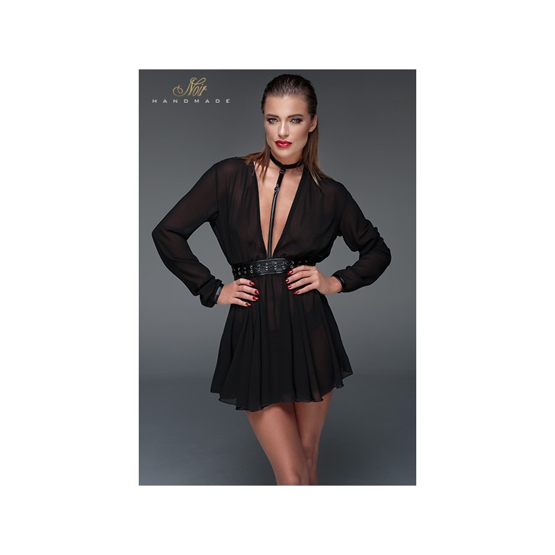 Minirobe choker en mousseline F150 Minirobe choker en mousseline F150