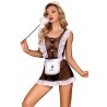 Tenue de soubrette 5 pièces - J Lingerie