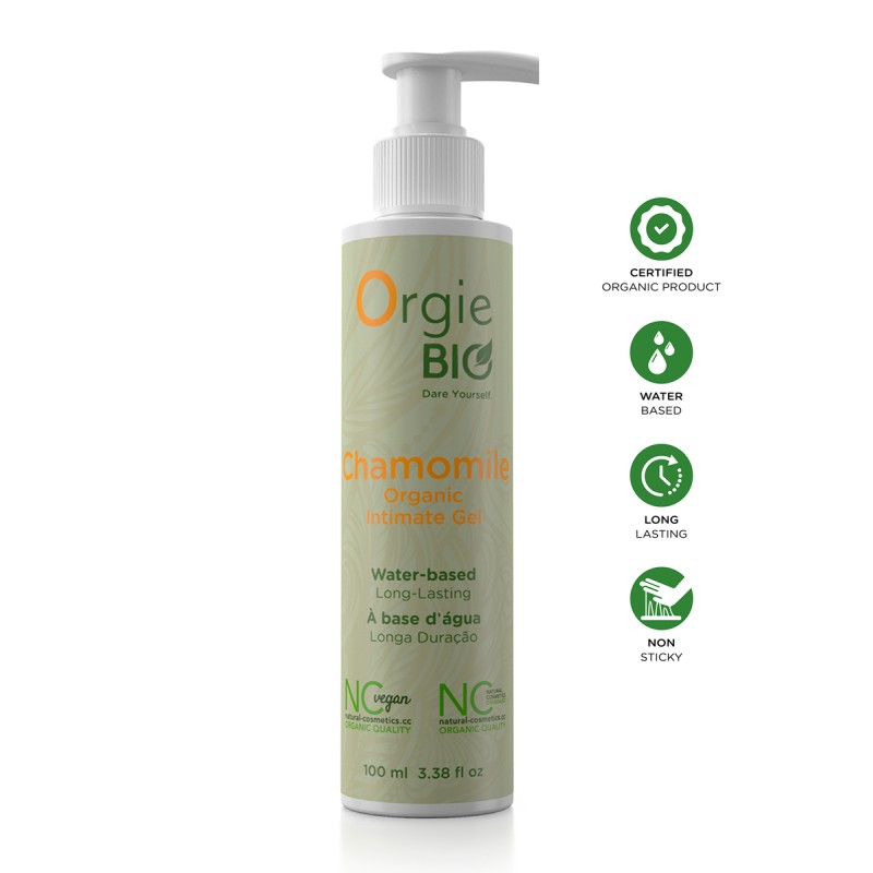 Gel Intime Bio à Base d'Eau à la camomille