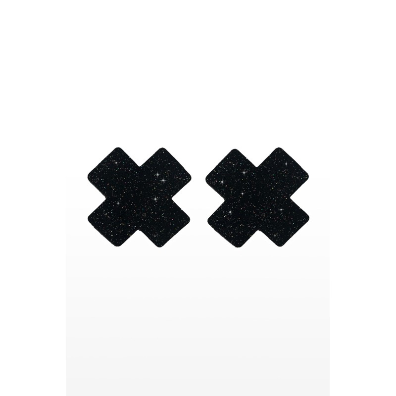 Caches mamelons Nipple X Covers noir Caches mamelons Nipple X Covers noir