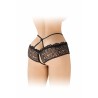 Culotte ouverte noire Celia - Fashion Secret